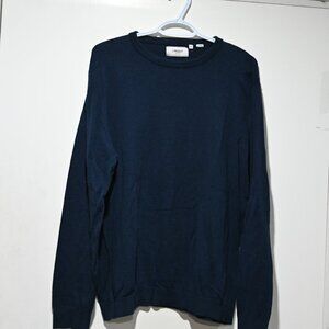 Brand Produkt Size XL Pullover sweater Blue in color with long arms